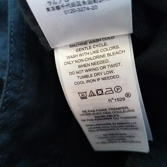 Lauren Ralph Lauren Belted Linen Shorts - Picture 10 of 11